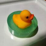 Duckie in a Pond